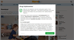 Desktop Screenshot of mamotoja.pl